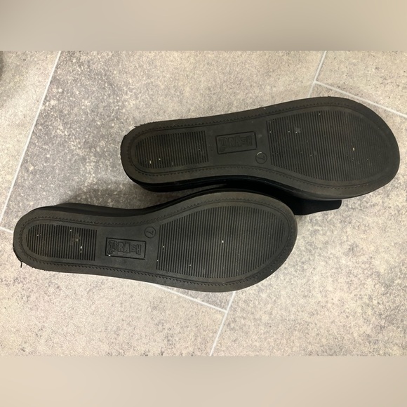 Brash size 7 black platform sandals - Picture 4 of 5